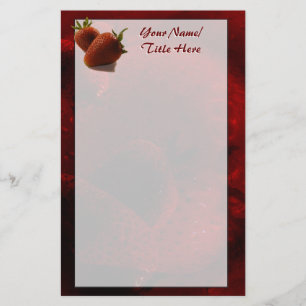 Strawberry Stationery