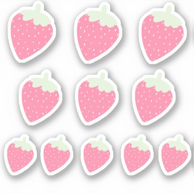 Strawberry Sticker (Front)
