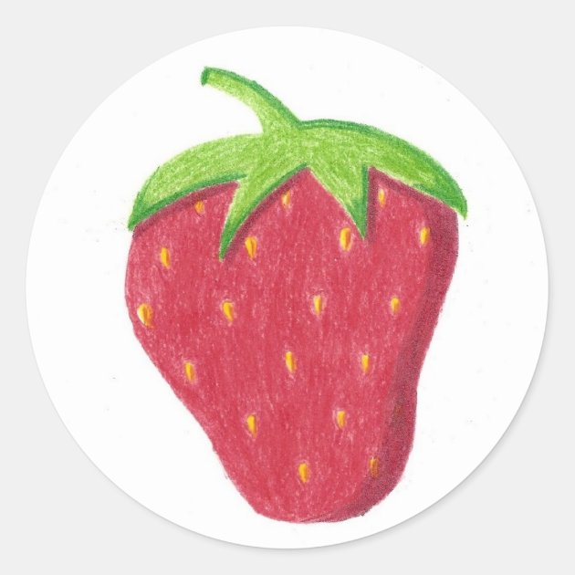 Strawberry stickers