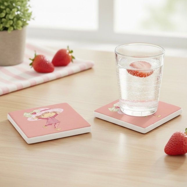 Strawberry Stone Coaster (Creator Uploaded)