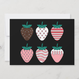 Strawberry Strawberries Fruit Lover Farmers Garden Holiday Card