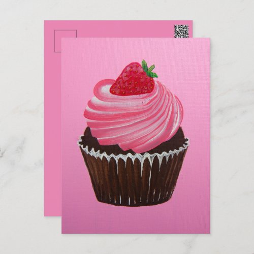 Strawberry Sugar  Postcard