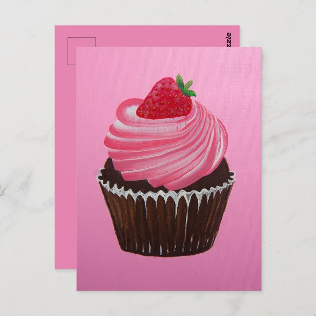 Strawberry Sugar  Postcard (Front/Back)