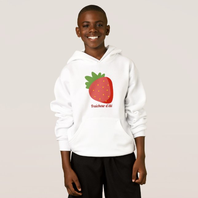 Strawberry Summer Freshness Hoodie (Front Full)