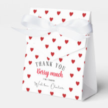 Strawberry Summer Party Thank You favor box