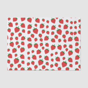 Strawberry Summer Pattern Tissue Paper