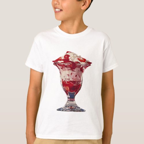 Strawberry Sundae T_Shirt