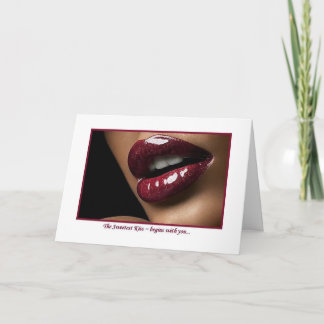 Strawberry Sweet Kisses Card