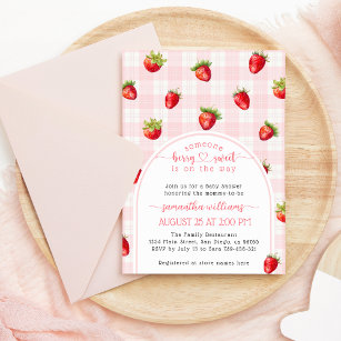Strawberry BABY Shower Party Printable Package & Invitation, Girl Baby  Shower Decorations, Strawberry Party Decor, Berry Baby Shower Invites -   Norway