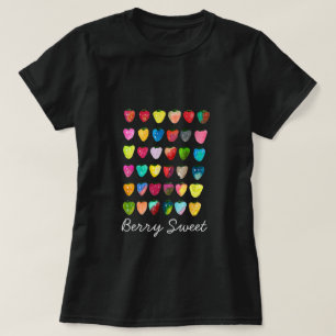 Strawberry sweetness cute fruit watercolor T-Shirt