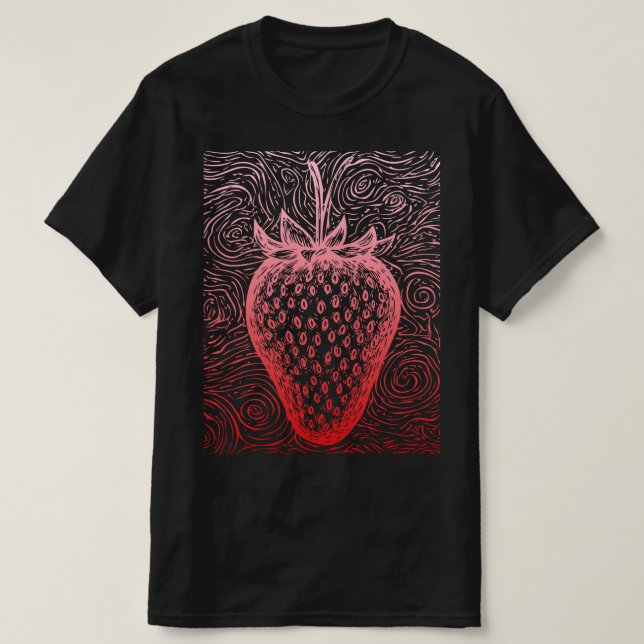 strawberry swirls T-Shirt (Design Front)