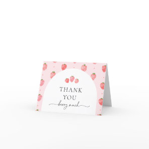 Strawberry Thank You Card | Berry Thank You