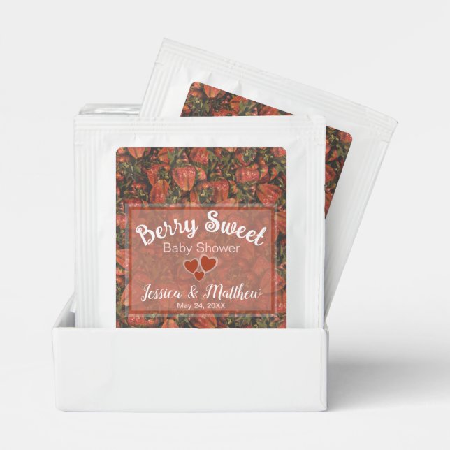 Strawberry Theme Drink Mixes (Pair)