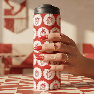 Strawberry Thermal Tumbler