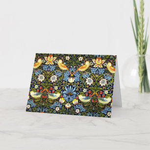 Strawberry Thief, a William Morris design Holiday Card
