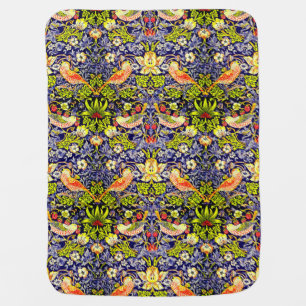 Strawberry Thief Birds William Morris Baby Blanket