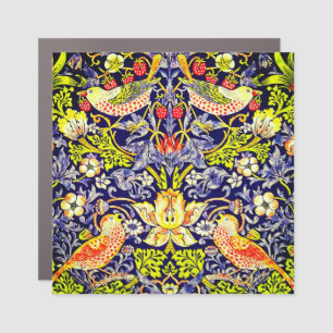 Strawberry Thief Birds William Morris Car Magnet