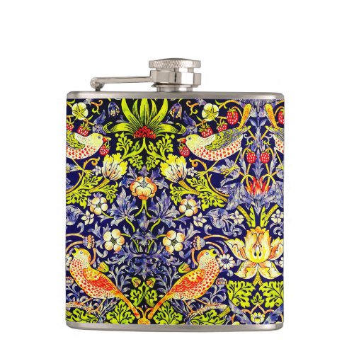 Strawberry Thief Birds William Morris Flask