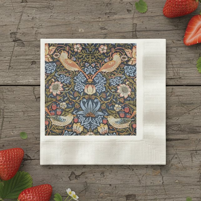 Strawberry Thief Birds William Morris Napkins (Creator Uploaded)