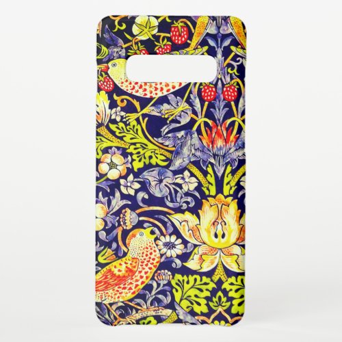 Strawberry Thief Birds William Morris Samsung Galaxy S10 Case