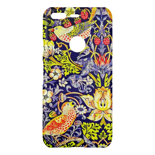 Strawberry Thief Birds William Morris Uncommon Google Pixel Case (Back)