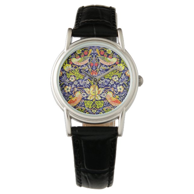 Strawberry Thief Birds William Morris Watch (Front)