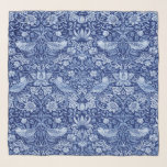 Strawberry Thief Blue Monotone, William Morris Scarf<br><div class="desc">William Morris (24 March 1834 – 3 October 1896) was a British textile designer, poet, novelist, translator, and socialist activist associated with the British Arts and Crafts Movement. He was a major contributor to the revival of traditional British textile arts and methods of production. His literary contributions helped to establish...</div>