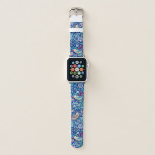 Strawberry Thief Blue, William Morris Apple Watch  Band
