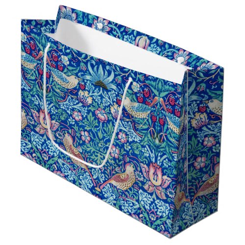 Strawberry Thief Blue William Morris Gift Bag