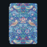 Strawberry Thief Blue, William Morris iPad Mini Cover<br><div class="desc">William Morris (24 March 1834 – 3 October 1896) was a British textile designer, poet, novelist, translator, and socialist activist associated with the British Arts and Crafts Movement. He was a major contributor to the revival of traditional British textile arts and methods of production. His literary contributions helped to establish...</div>