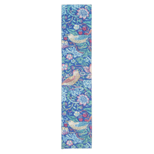 Strawberry Thief Blue, William Morris Short Table Runner