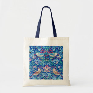Strawberry Thief Blue, William Morris Tote Bag