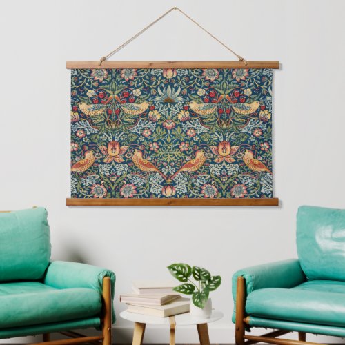 Strawberry Thief by William Morris Hanging Tapestry