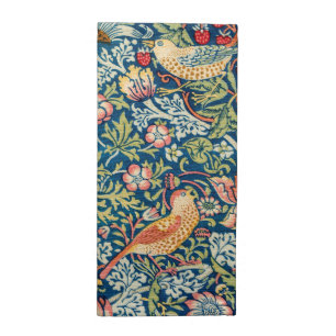 Strawberry Thief by William Morris Indigo Mineral Cloth Napkin