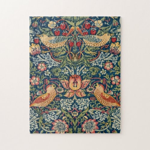 Strawberry Thief by William Morris Jigsaw Puzzle