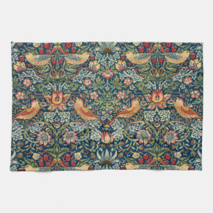 Strawberry Thief by William Morris Kitchen Towel
