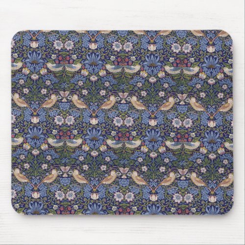 Strawberry Thief by William Morris Mouse Pad