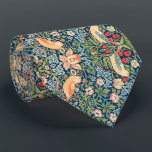 Strawberry Thief (by William Morris) Neck Tie<br><div class="desc">This design is based on a pattern created by British designer William Morris (1834–1896), who is especially well known and regarded for his association with the Arts and Crafts Movement. Strawberry Thief is one of William Morris' most popular repeating designs for textiles. The pattern takes as its subject the thrush...</div>