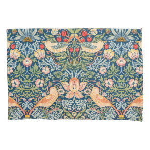 Strawberry Thief (by William Morris) Pillow Case