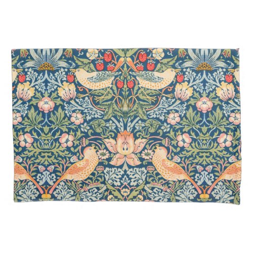 Strawberry Thief by William Morris Pillow Case