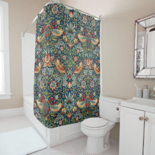 Strawberry Thief by William Morris Shower Curtain