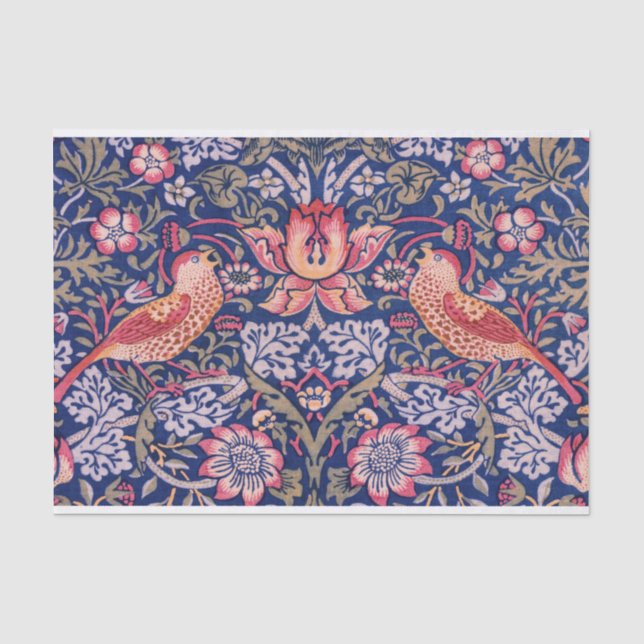 Strawberry Thief by William Morris Tissue Paper (Front)