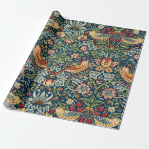 Strawberry Thief by William Morris Wrapping Paper