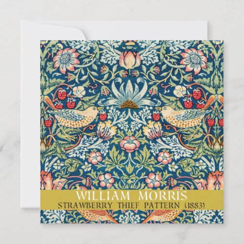 Strawberry thief _ Design of William Morris