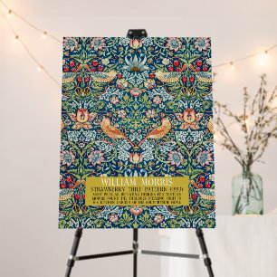 Strawberry thief - Design of William Morris Foam Board