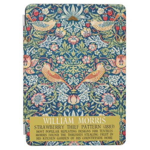 Strawberry thief _ Design of William Morris  iPad Air Cover