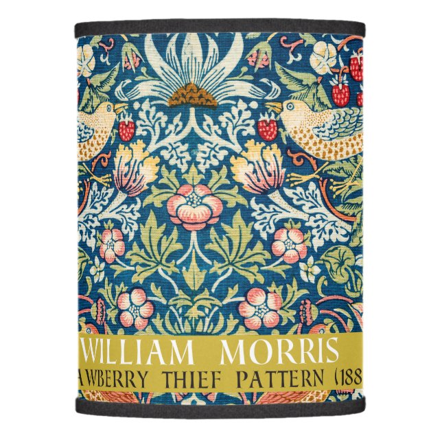 Strawberry thief - Design of William Morris Lamp Shade (Front)