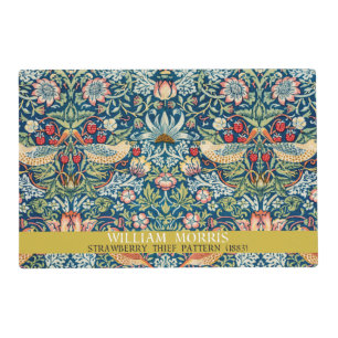 Strawberry thief - Design of William Morris Placemat