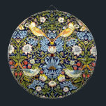 Strawberry Thief, famous pattern, Dart Board<br><div class="desc">William Morris: Strawberry Thief,  popular vintage design.</div>