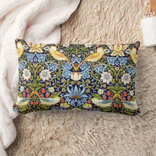 Strawberry Thief famous pattern Lumbar Pillow